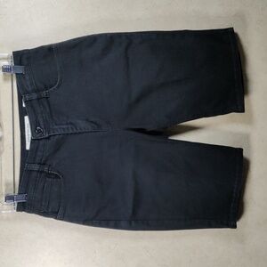 10575 Jones New York black denim Lexington Bermuda shorts 8